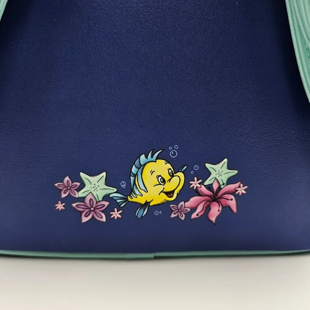Loungefly Disney The Little Mermaid Under The Sea Mini Backpack - Picture 6 of 9